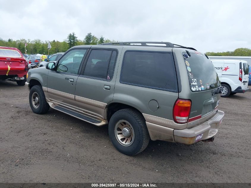 2001 Mercury Mountaineer VIN: 4M2ZU86P81UJ03265 Lot: 39425997