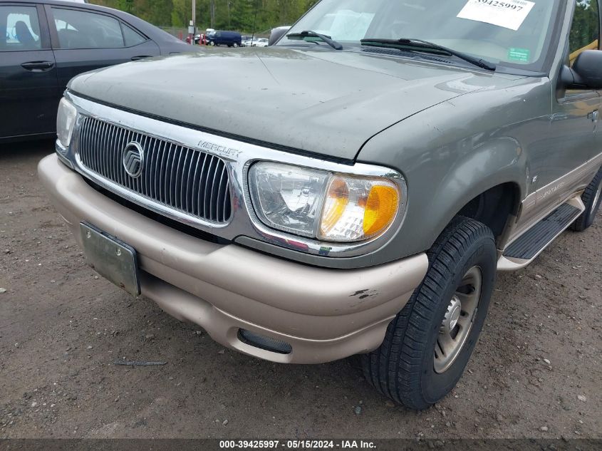 2001 Mercury Mountaineer VIN: 4M2ZU86P81UJ03265 Lot: 39425997