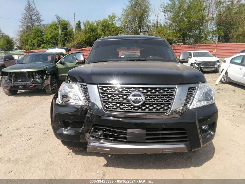 2020 Nissan Armada Platinum 4Wd VIN: JN8AY2NEXL9780817 Lot: 39425999