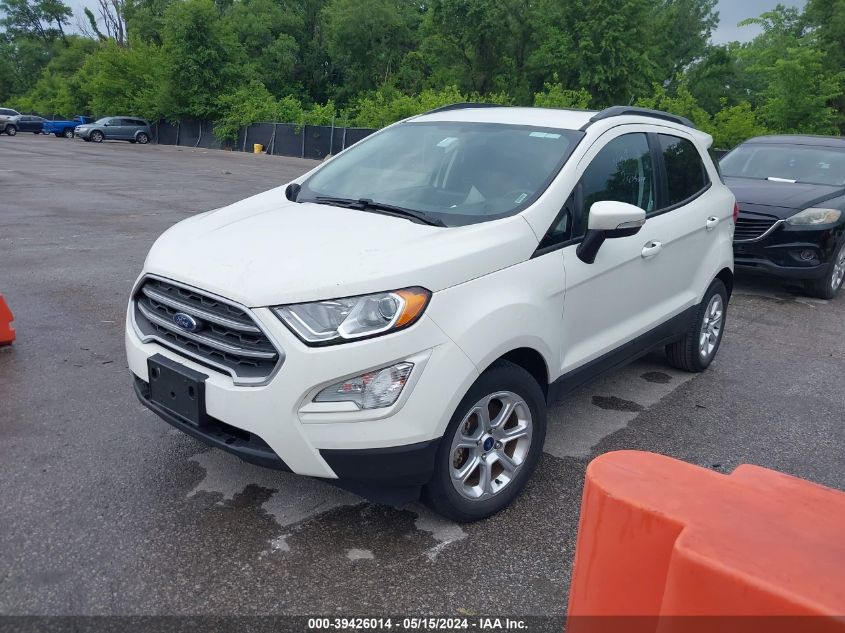 2020 Ford Ecosport Se VIN: MAJ3S2GE1LC352047 Lot: 39426014