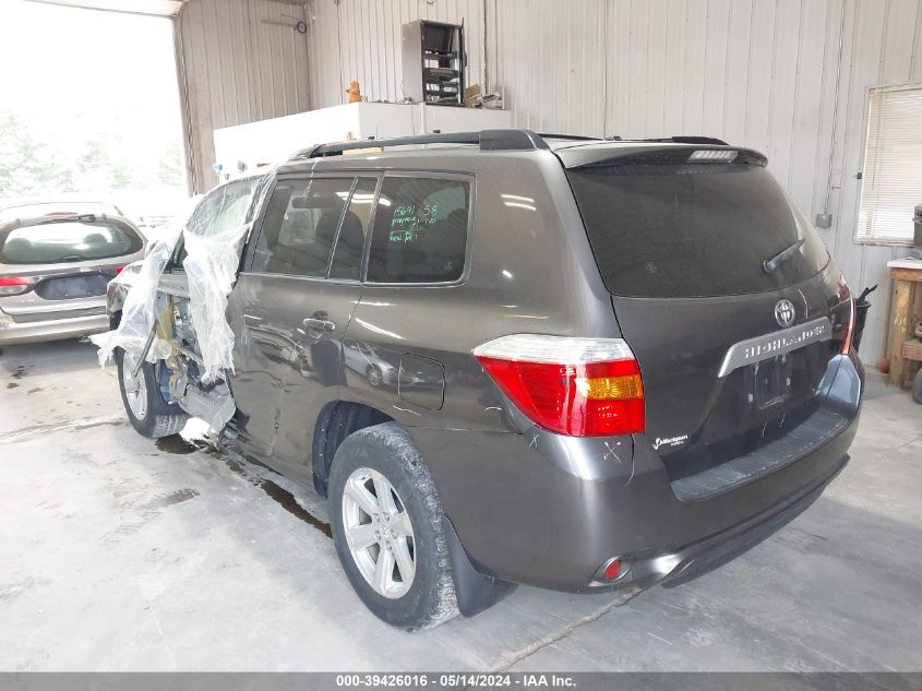 2010 Toyota Highlander VIN: JTEZA3EH9A2011505 Lot: 39426016