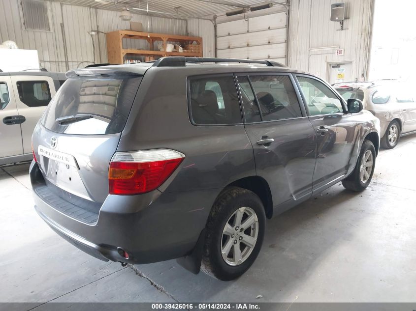 2010 Toyota Highlander VIN: JTEZA3EH9A2011505 Lot: 39426016