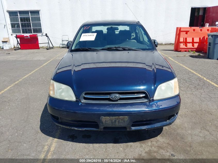 2002 Subaru Legacy L VIN: 4S3BE635427202970 Lot: 39426018