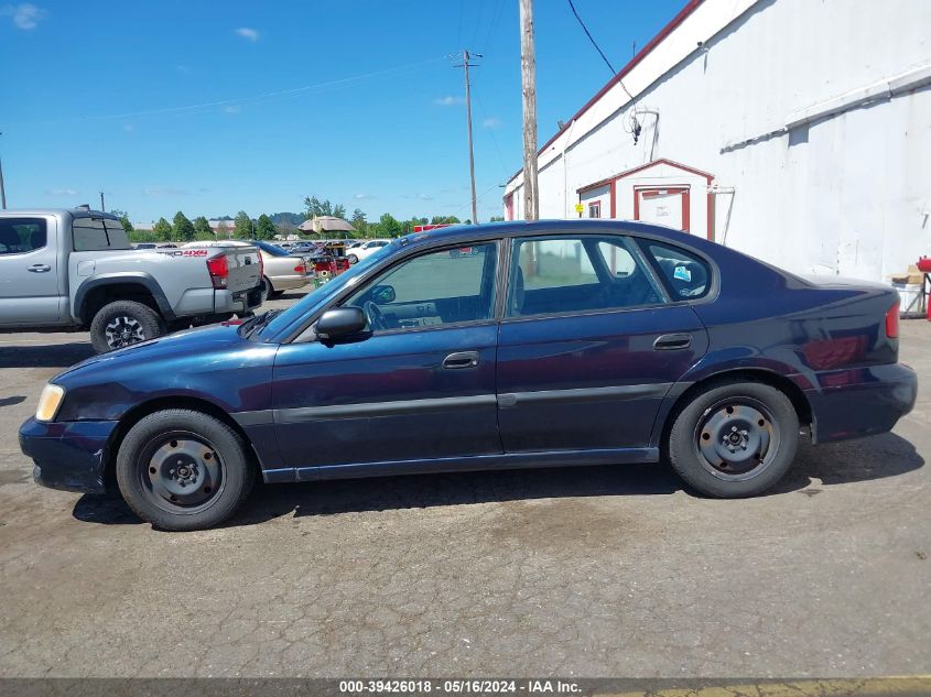 2002 Subaru Legacy L VIN: 4S3BE635427202970 Lot: 39426018