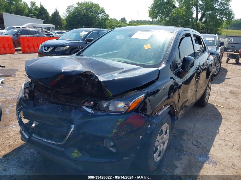 2018 Chevrolet Trax Ls VIN: 3GNCJKSB4JL333978 Lot: 39426022