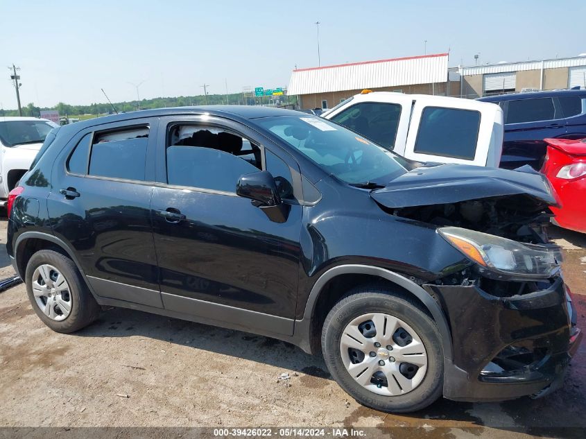 2018 Chevrolet Trax Ls VIN: 3GNCJKSB4JL333978 Lot: 39426022