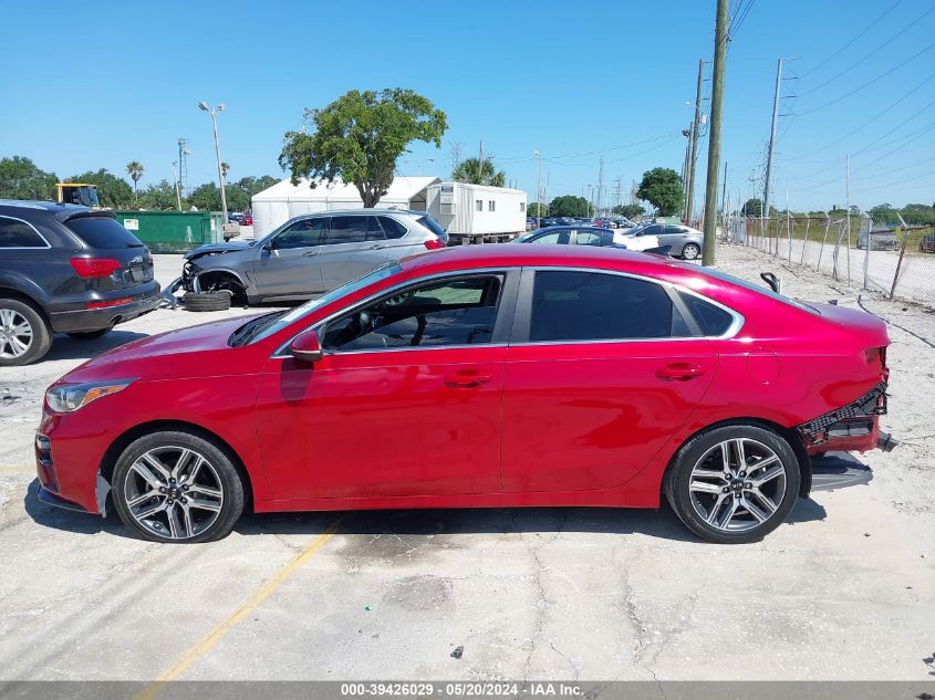 2019 Kia Forte Ex VIN: 3KPF54ADXKE028144 Lot: 39426029