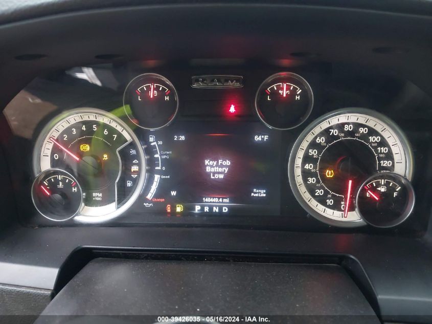 2015 Ram 1500 Laramie VIN: 1C6RR6NT9FS583157 Lot: 39426035