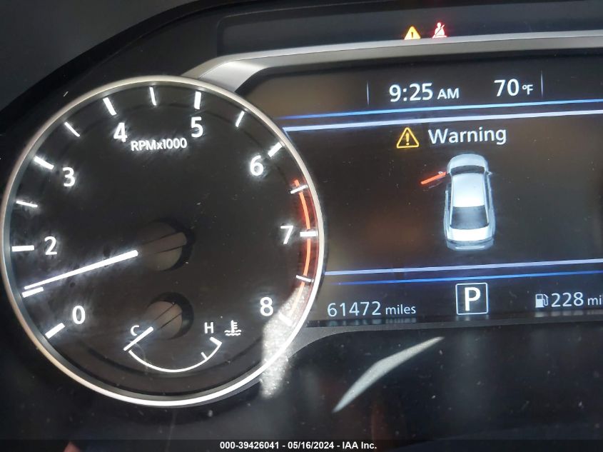 2021 Nissan Altima Sr Fwd VIN: 1N4BL4CVXMN348658 Lot: 39426041