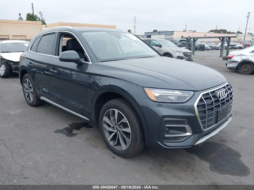 2021 Audi Q5 Premium 45 Tfsi Quattro S Tronic VIN: WA1AAAFY4M2063871 Lot: 39426047
