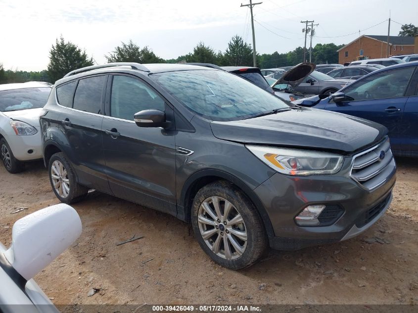 2017 Ford Escape Titanium VIN: 1FMCU9J97HUB56538 Lot: 39426049