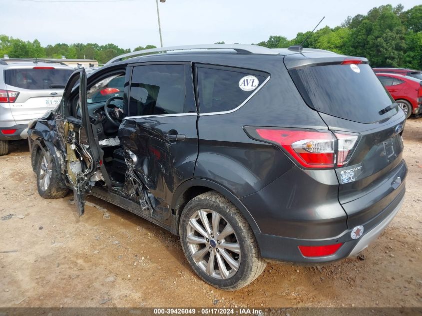 2017 Ford Escape Titanium VIN: 1FMCU9J97HUB56538 Lot: 39426049