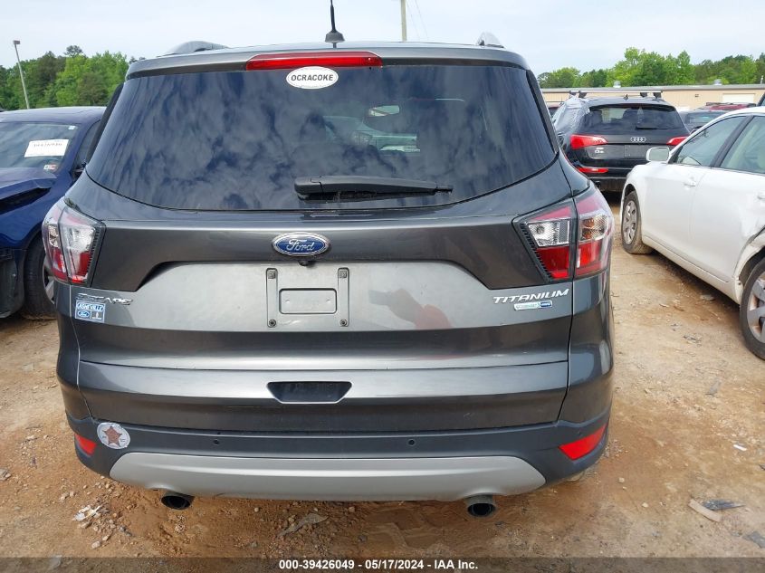 2017 Ford Escape Titanium VIN: 1FMCU9J97HUB56538 Lot: 39426049