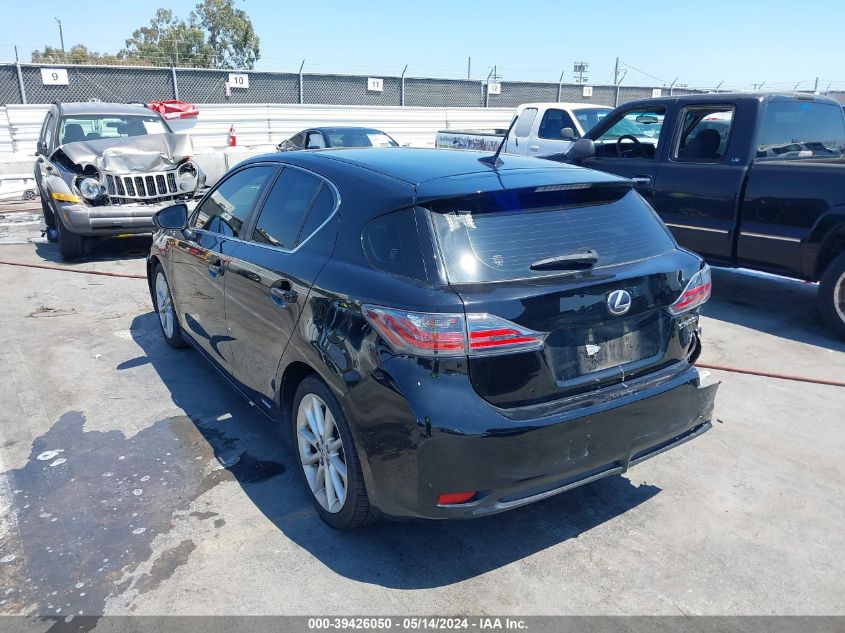 2013 Lexus Ct 200H VIN: JTHKD5BH4D2131048 Lot: 39426050