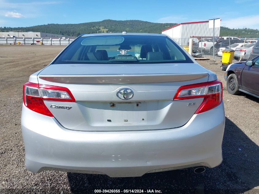 2012 Toyota Camry Se VIN: 4T1BF1FK1CU117889 Lot: 39426055