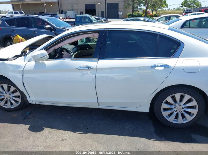 2013 Honda Accord Ex-L V-6 VIN: 1HGCR3F81DA013441 Lot: 39426059