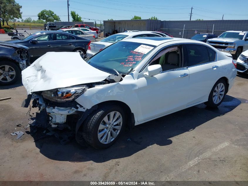 2013 Honda Accord Ex-L V-6 VIN: 1HGCR3F81DA013441 Lot: 39426059