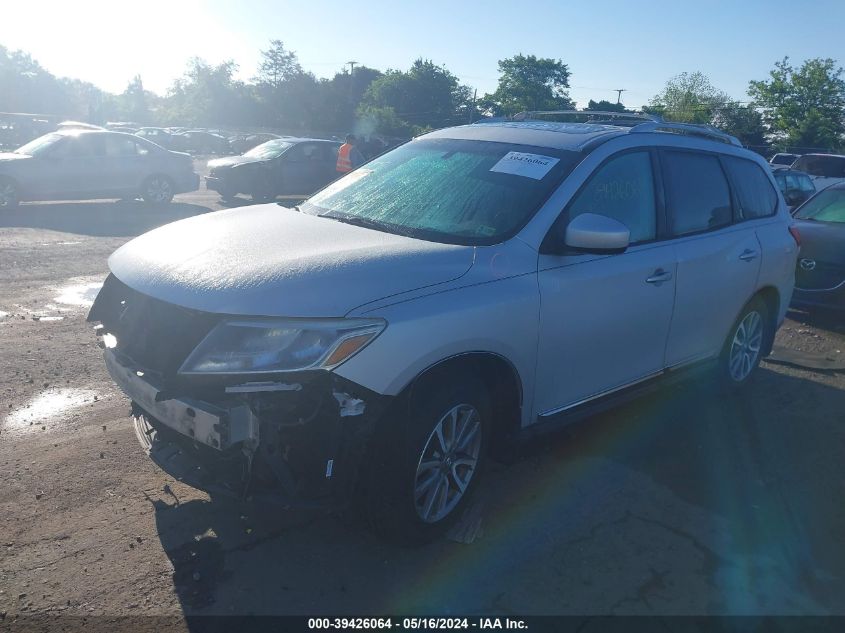 2013 Nissan Pathfinder S/Sv/Sl/Platinum VIN: 5N1AR2MM7DC629161 Lot: 39426064