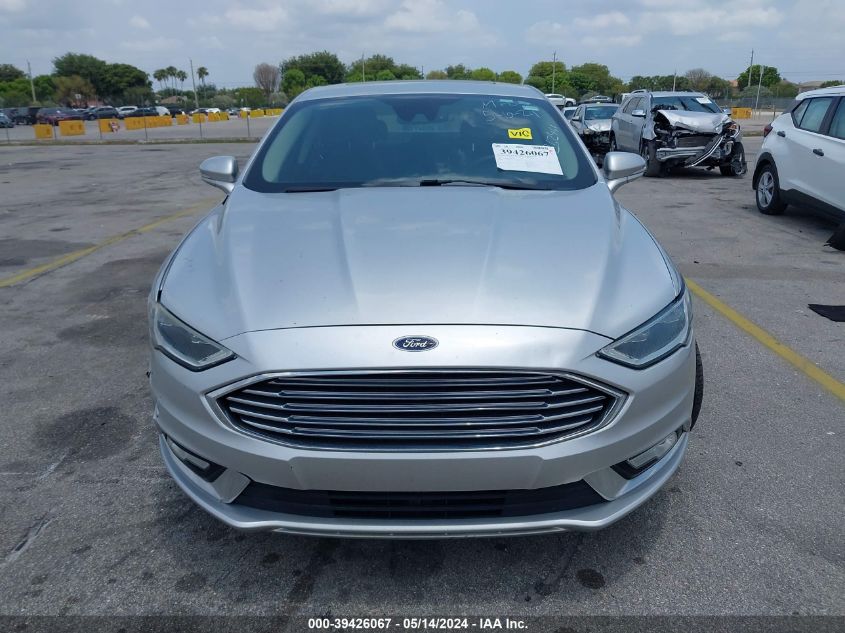 2017 Ford Fusion Titanium VIN: 3FA6P0K92HR262461 Lot: 39426067