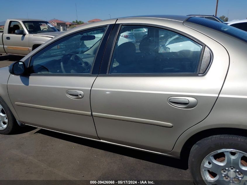 2003 Dodge Neon Sxt VIN: 1B3ES56C13D112111 Lot: 39426068