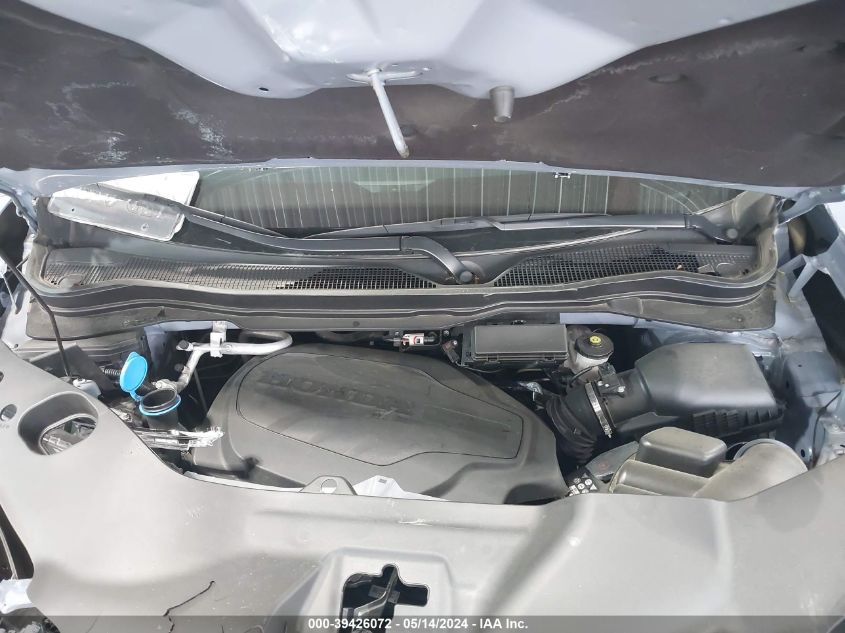 2022 Honda Passport Awd Ex-L VIN: 5FNYF8H57NB012218 Lot: 39426072