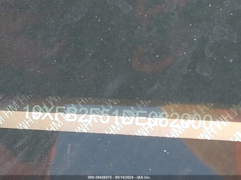 2013 Honda Civic Lx VIN: 19XFB2F51DE082000 Lot: 39426075