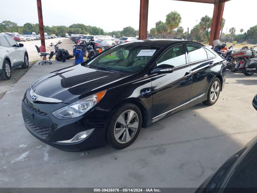 2012 Hyundai Sonata Hybrid VIN: KMHEC4A40CA024038 Lot: 39426076