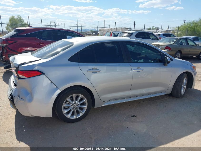 2022 TOYOTA COROLLA LE - 5YFVPMAE1NP290779