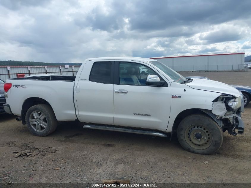 2007 Toyota Tundra Double Cab Limited VIN: 5TFBV58137X008552 Lot: 39426102