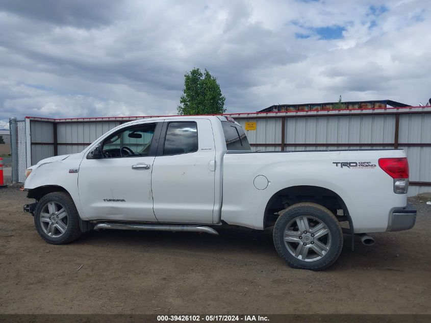 2007 Toyota Tundra Double Cab Limited VIN: 5TFBV58137X008552 Lot: 39426102