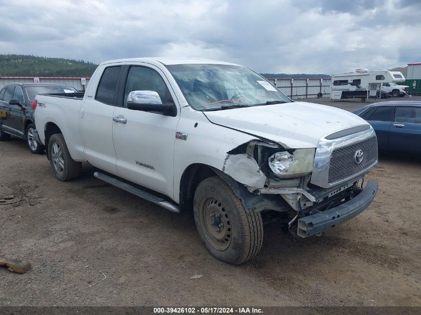 2007 Toyota Tundra Double Cab Limited VIN: 5TFBV58137X008552 Lot: 39426102