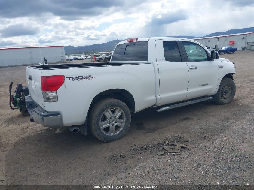 2007 Toyota Tundra Double Cab Limited VIN: 5TFBV58137X008552 Lot: 39426102