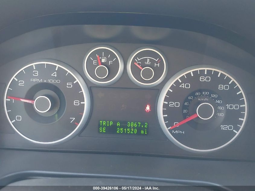 2007 Ford Fusion Sel VIN: 3FAHP08107R265237 Lot: 39426106