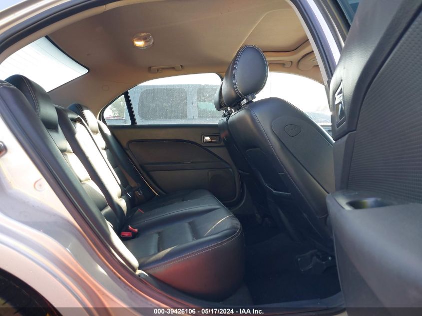 2007 Ford Fusion Sel VIN: 3FAHP08107R265237 Lot: 39426106