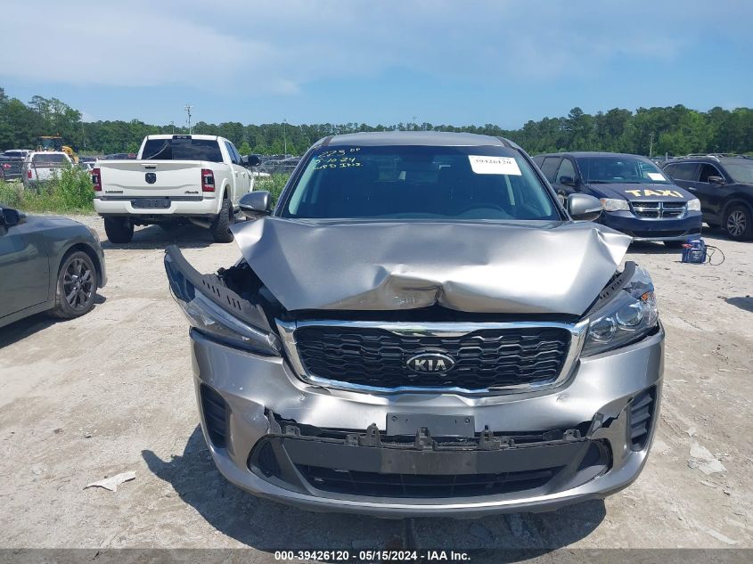 2019 Kia Sorento 3.3L Lx VIN: 5XYPGDA54KG509050 Lot: 39426120