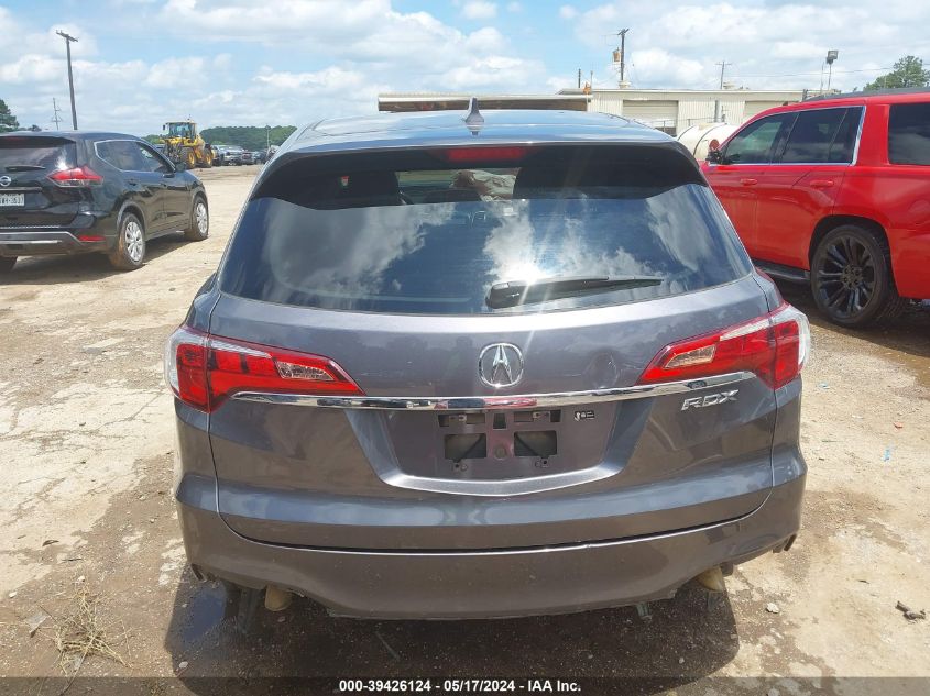 2017 Acura Rdx VIN: 5J8TB3H58HL024812 Lot: 39426124