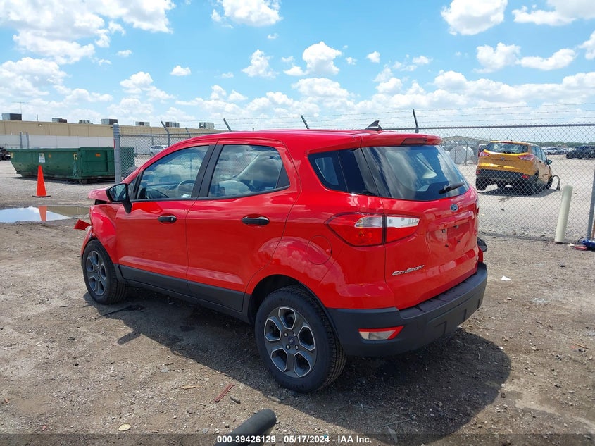 2020 FORD ECOSPORT S - MAJ3S2FE4LC348138