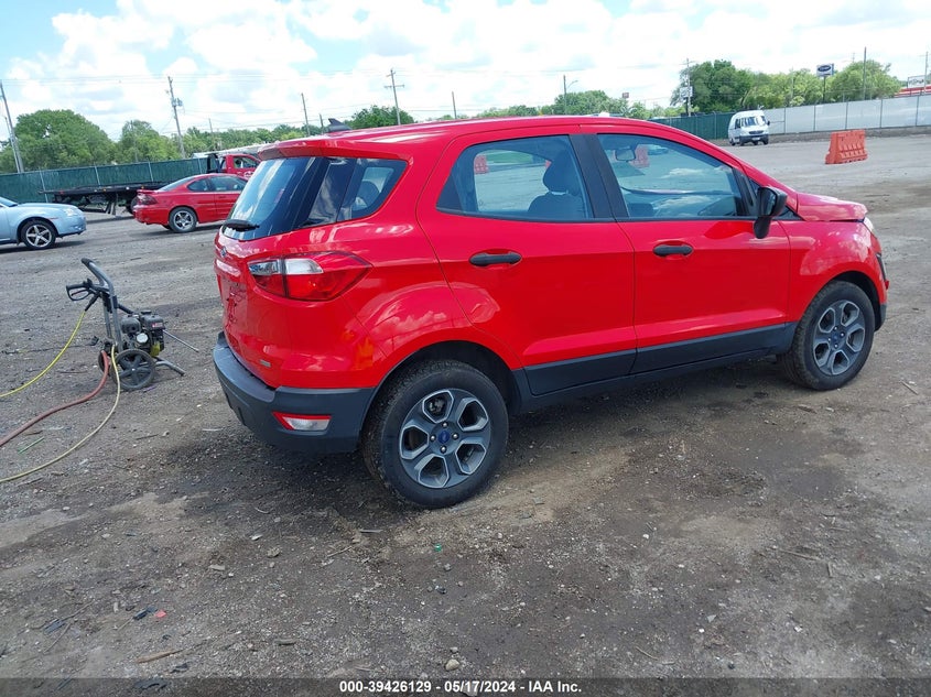 2020 FORD ECOSPORT S - MAJ3S2FE4LC348138