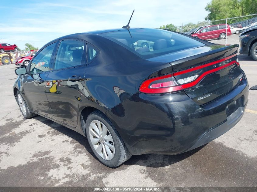 2015 Dodge Dart Aero VIN: 1C3CDFDH7FD225235 Lot: 39426130