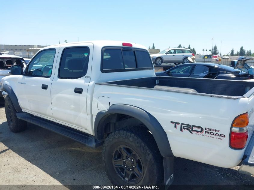 2002 Toyota Tacoma Base V6 VIN: 5TEHN72N92Z028954 Lot: 39426134