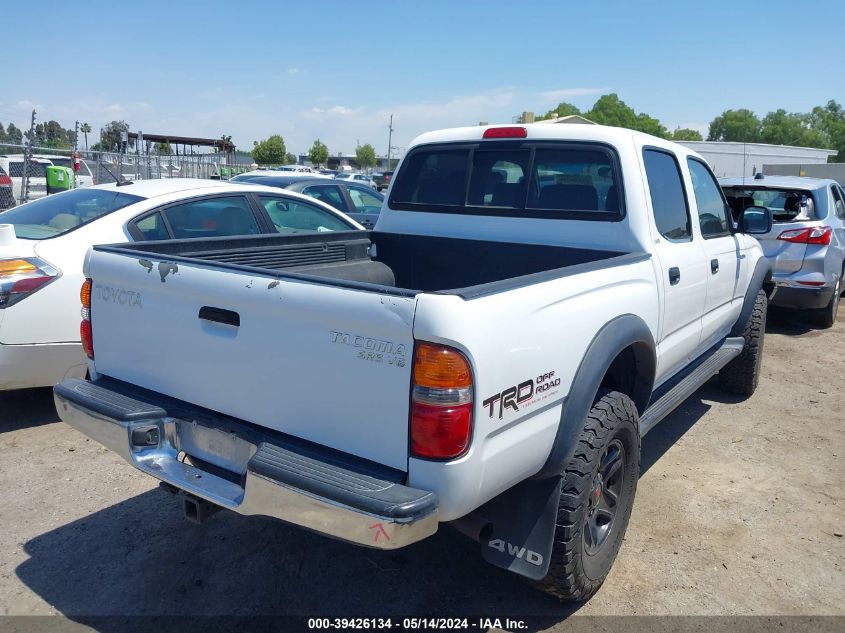 2002 Toyota Tacoma Base V6 VIN: 5TEHN72N92Z028954 Lot: 39426134