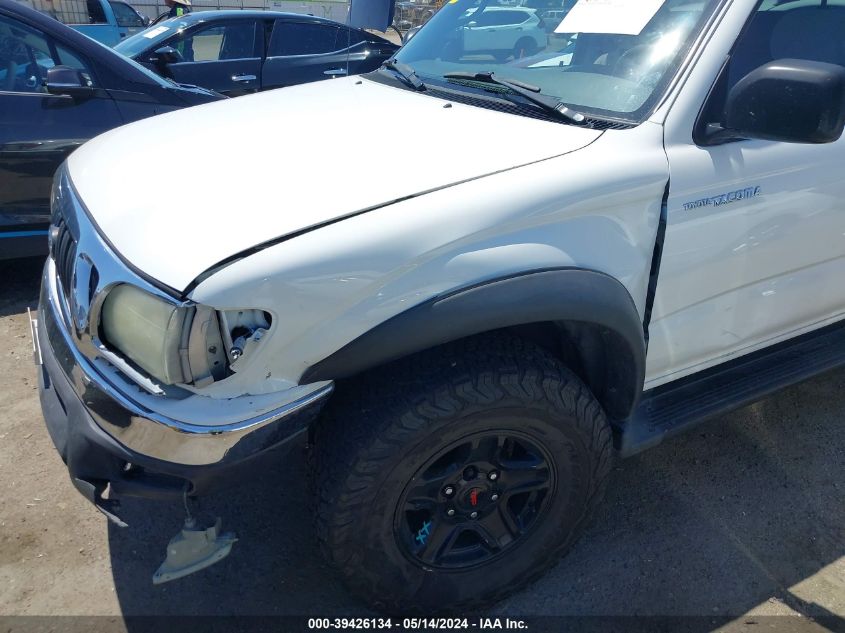 2002 Toyota Tacoma Base V6 VIN: 5TEHN72N92Z028954 Lot: 39426134