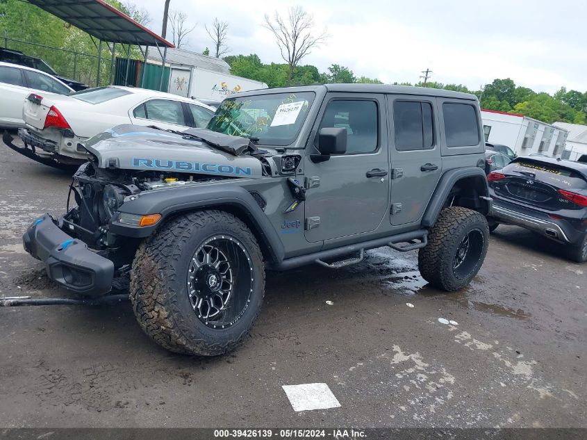 2023 Jeep Wrangler 4Xe Rubicon 4X4 VIN: 1C4JJXR69PW514387 Lot: 39426139