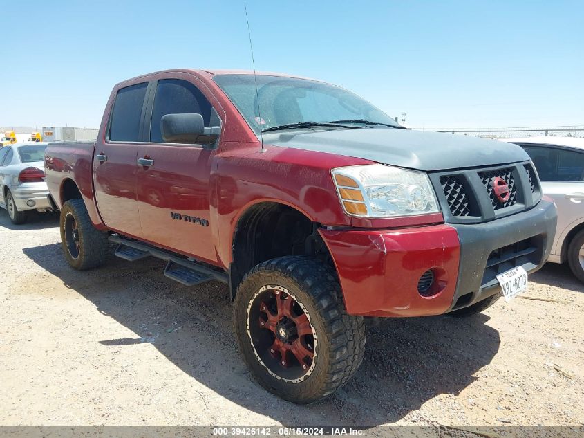 2008 Nissan Titan Xe VIN: 1N6AA07D78N316971 Lot: 39426142