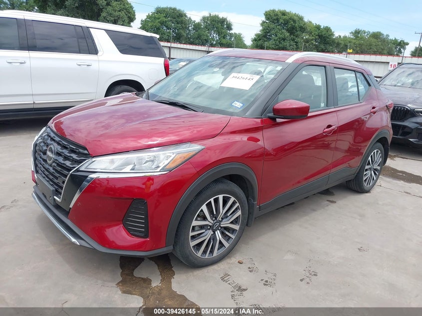 VIN 3N1CP5CV7NL511537 2022 NISSAN KICKS SV