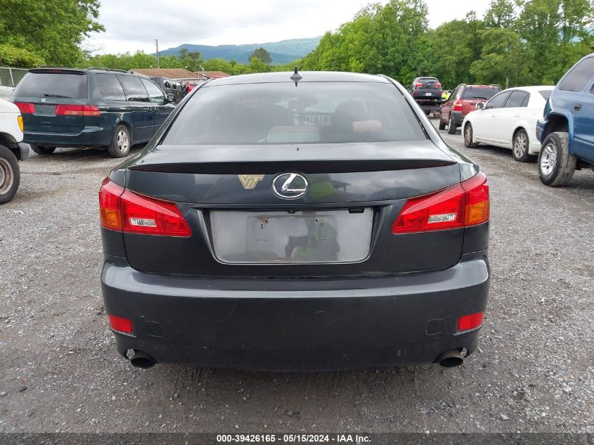 2008 Lexus Is 250 VIN: JTHCK262885026693 Lot: 39426165