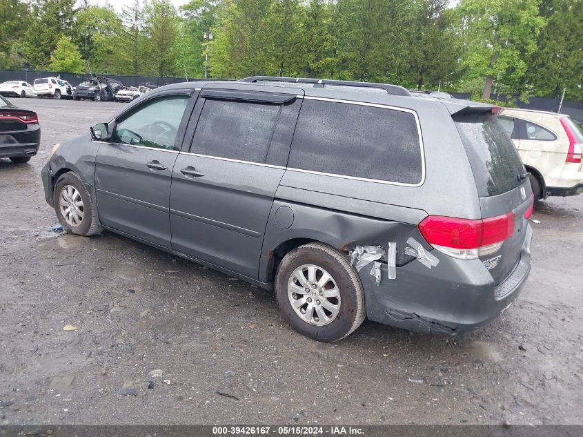 2008 Honda Odyssey Ex-L VIN: 5FNRL38698B110762 Lot: 40743274