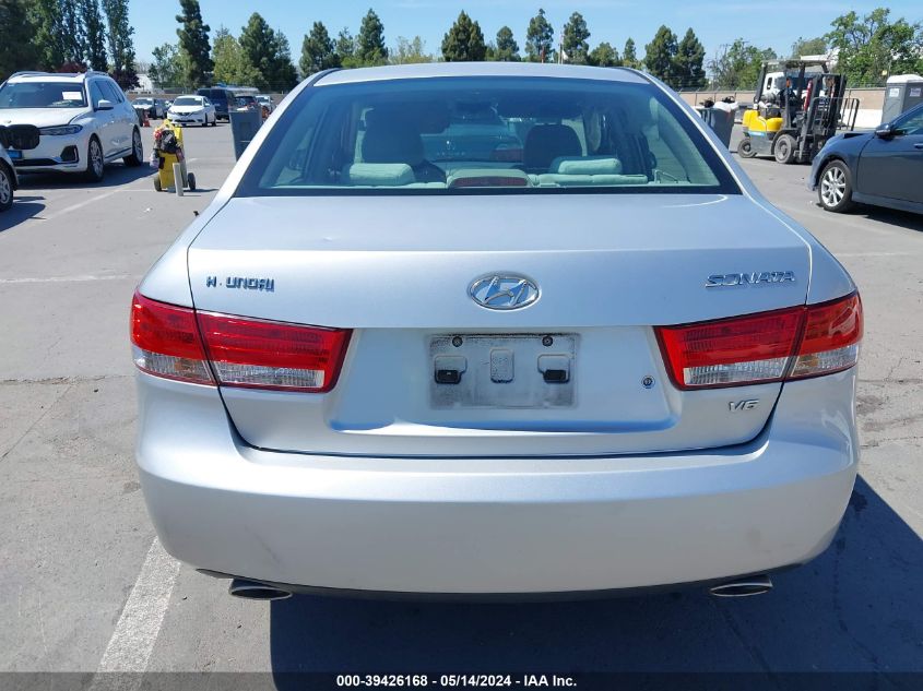 2006 Hyundai Sonata Gls V6/Lx V6 VIN: 5NPEU46F56H057089 Lot: 39426168