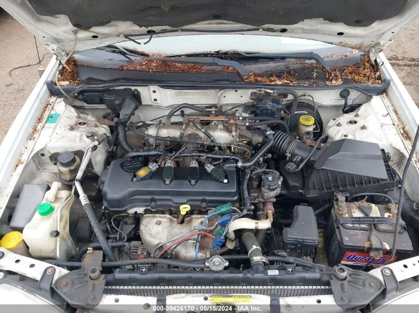 2002 Nissan Sentra Xe/Gxe VIN: 3N1CB51DX2L666720 Lot: 39426170