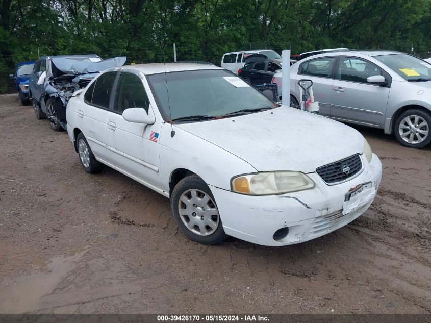 2002 Nissan Sentra Xe/Gxe VIN: 3N1CB51DX2L666720 Lot: 39426170